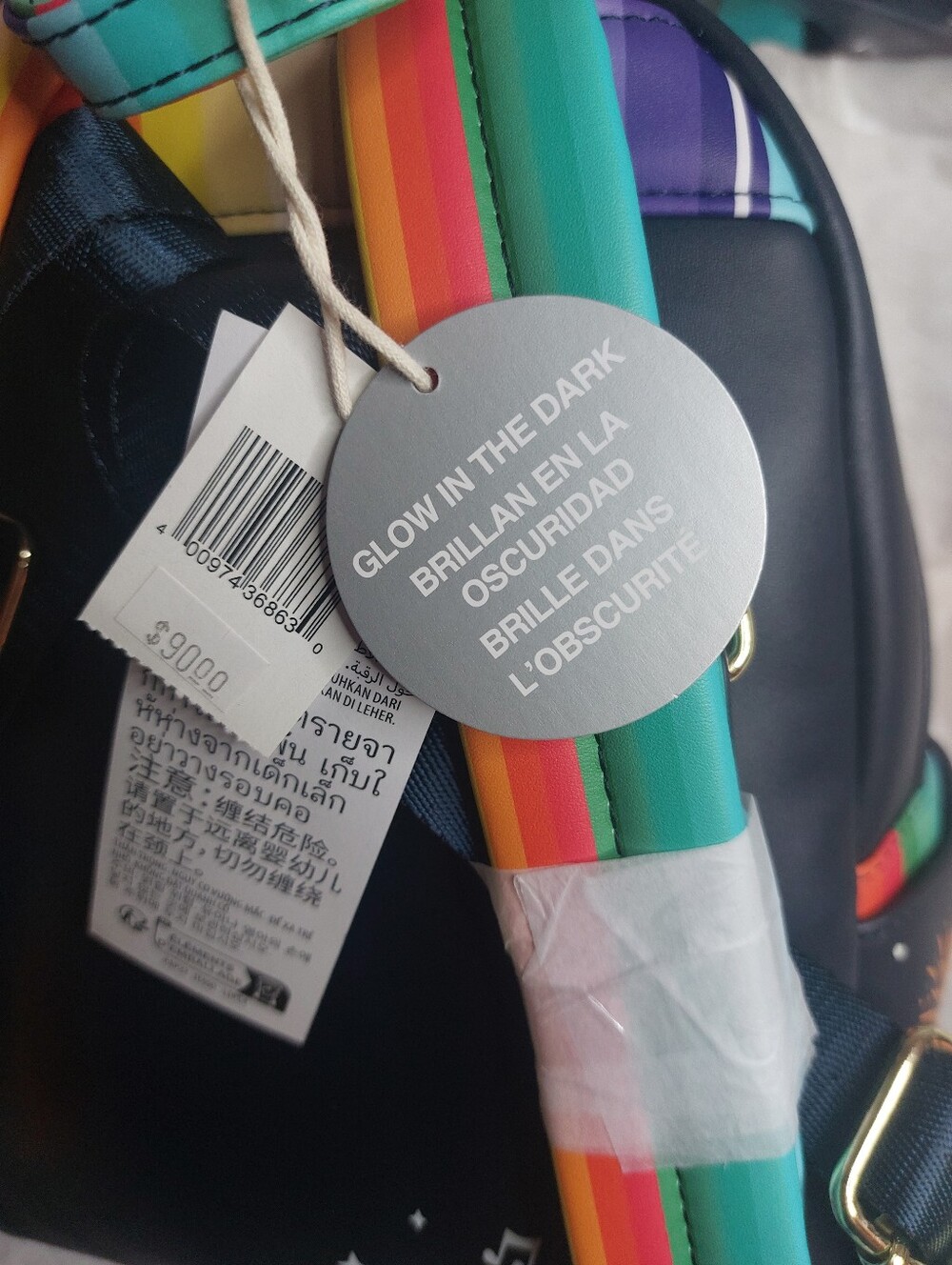 Disney Parks EPCOT The Three Caballeros Donald Loungefly Backpack Mexico Glow Dk - Picture 7 of 9